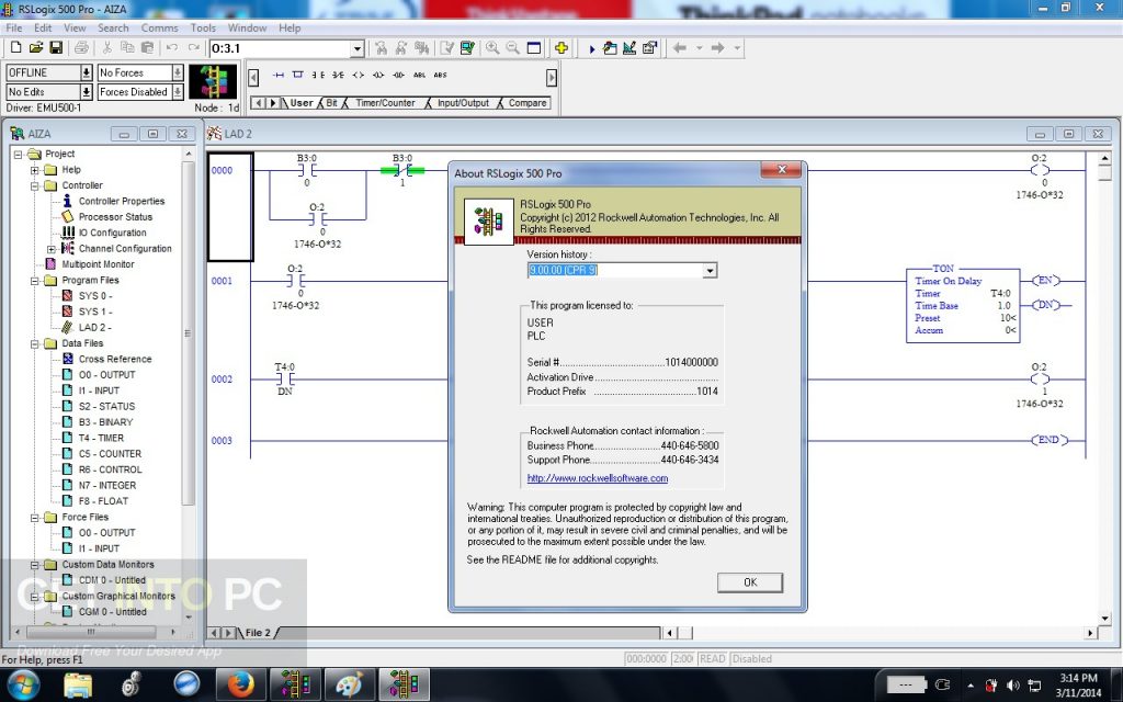 Rockwell automation micrologix free software